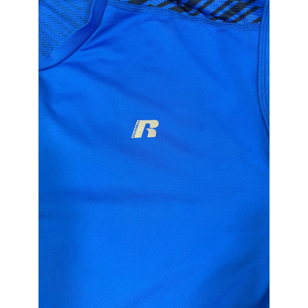 Russell Athletic Shirt Mens XL‎ Blue CoolForce Training Fit Performance Tee - Picture 3 of 6